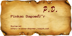 Pinkas Dagomér névjegykártya